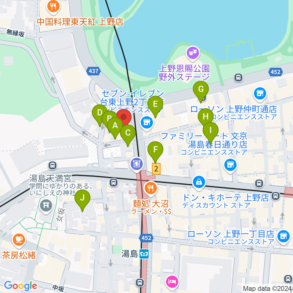 パールフルートギャラリー東京周辺のホテル一覧地図