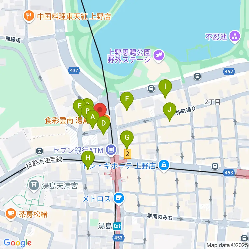 パールフルートギャラリー東京周辺のホテル一覧地図