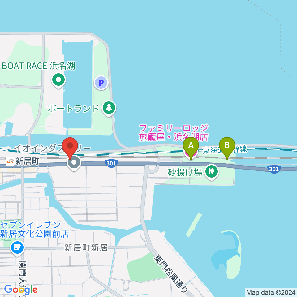 FMCフルートマスターズ周辺のホテル一覧地図