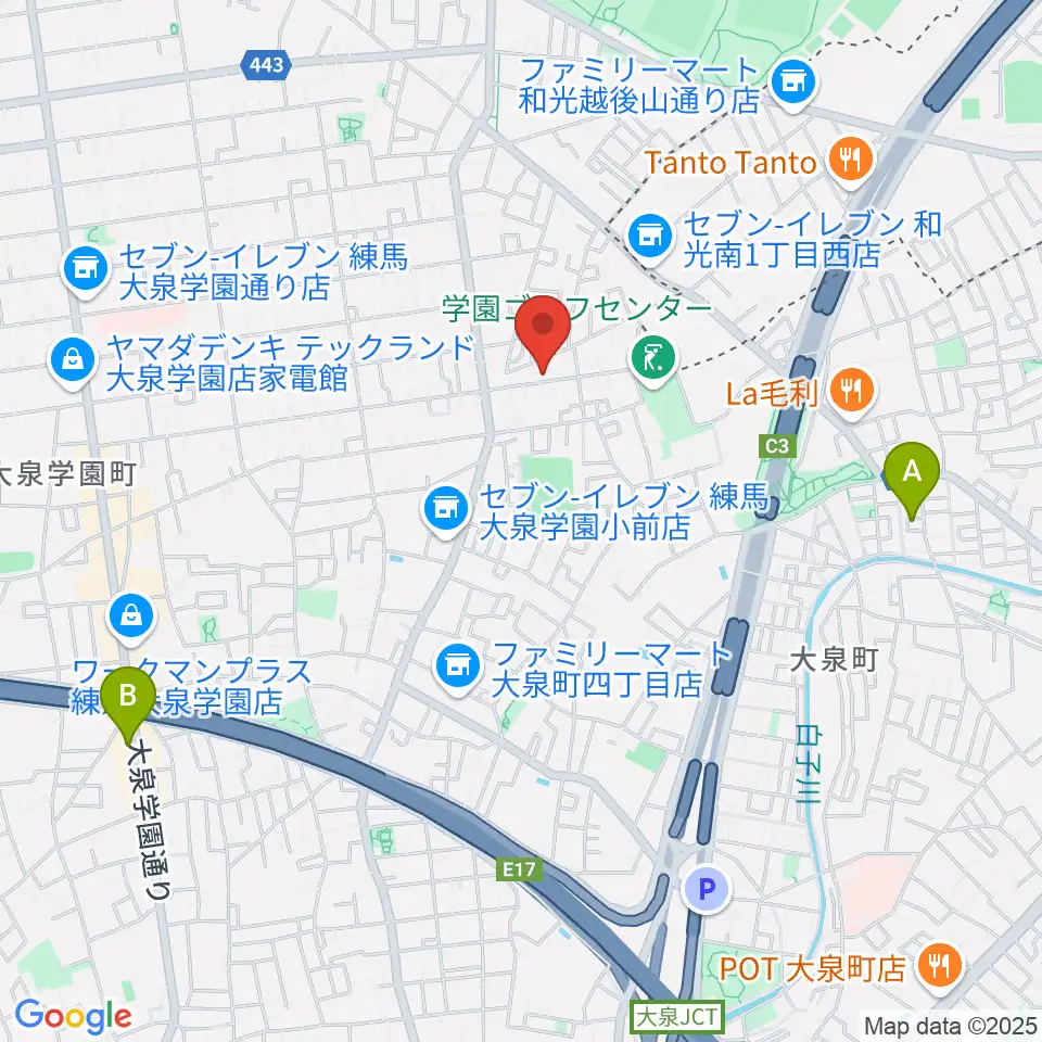 アキヤマフルート周辺のホテル一覧地図