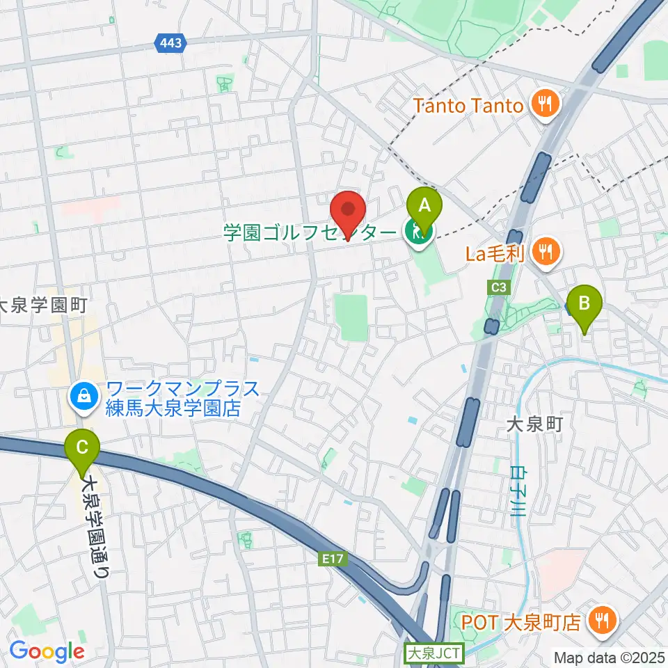 アキヤマフルート周辺のホテル一覧地図