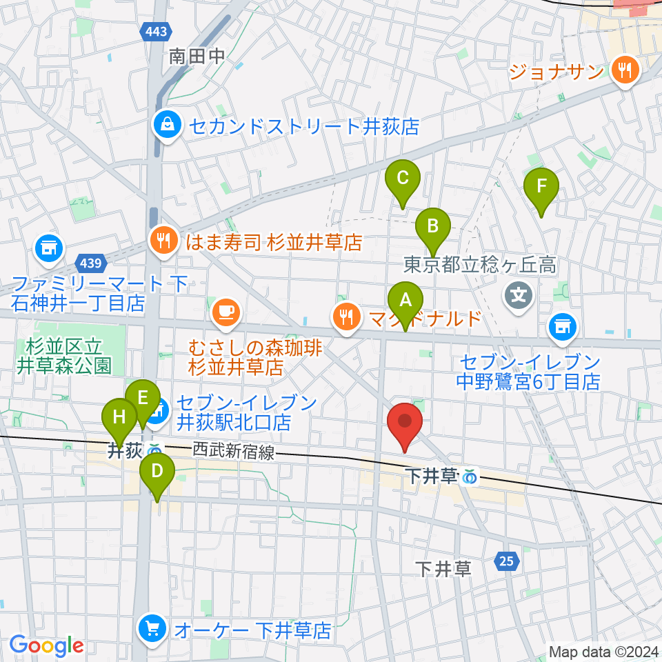 ジャパンロータリートランペットセンター周辺のホテル一覧地図