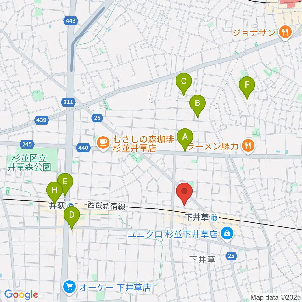 ジャパンロータリートランペットセンター周辺のホテル一覧地図