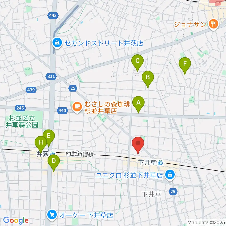 ジャパンロータリートランペットセンター周辺のホテル一覧地図