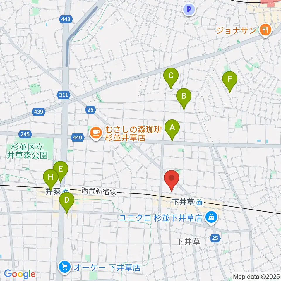 ジャパンロータリートランペットセンター周辺のホテル一覧地図