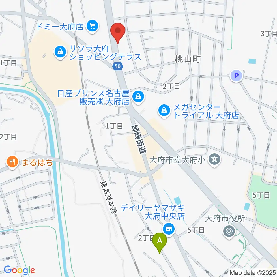 鈴木バイオリン製造株式会社周辺のホテル一覧地図