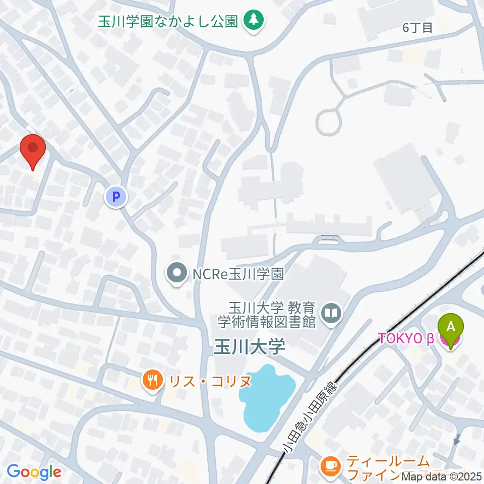 茶位ギター工房周辺のホテル一覧地図