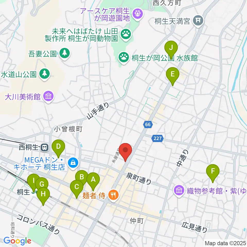 伊藤丈晃ヴァイオリン工房周辺のホテル一覧地図