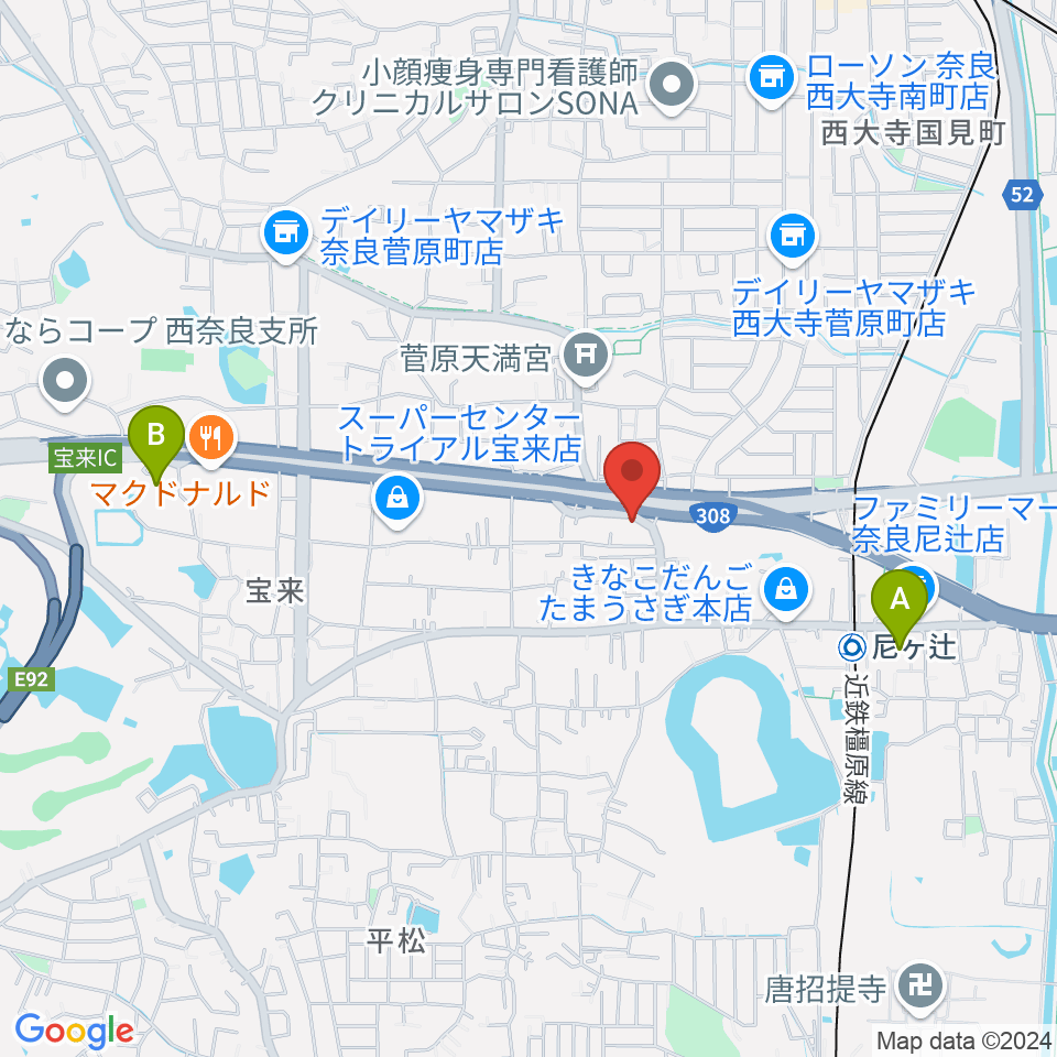 Studio Sola周辺のホテル一覧地図