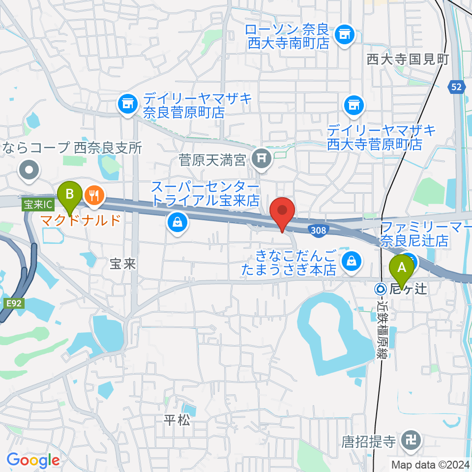 Studio Sola周辺のホテル一覧地図