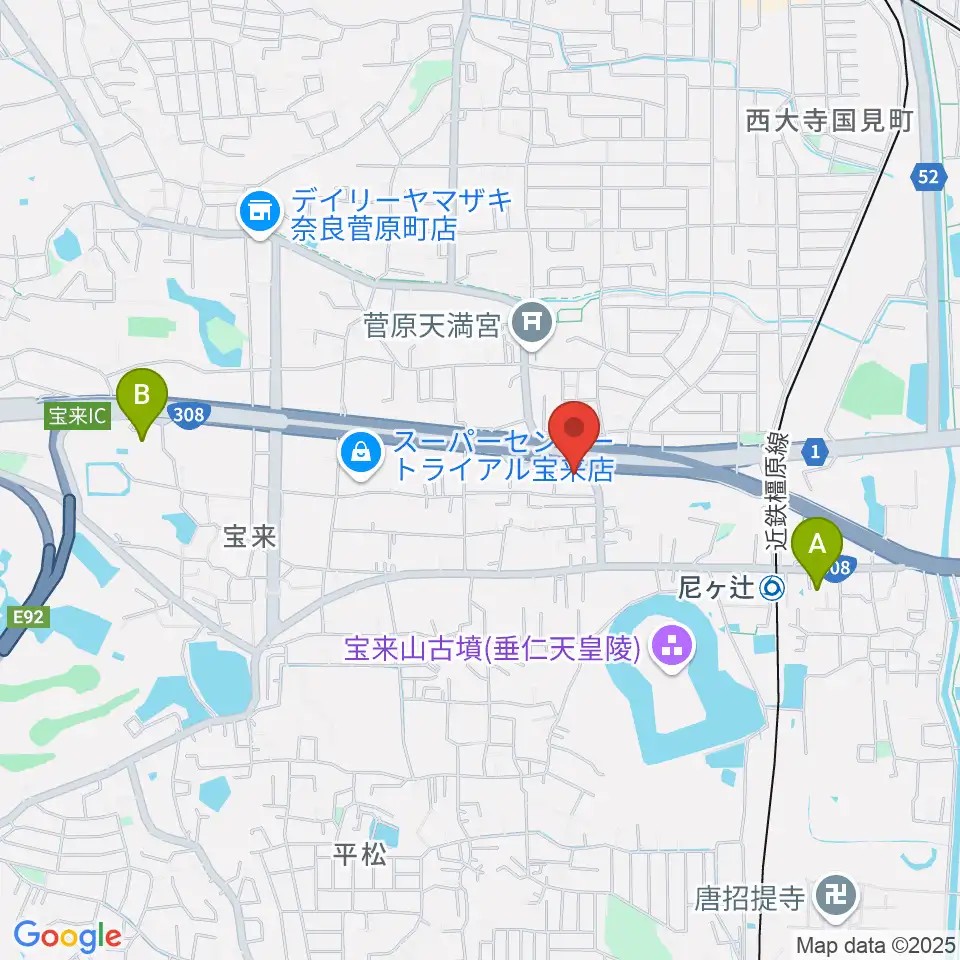 Studio Sola周辺のホテル一覧地図