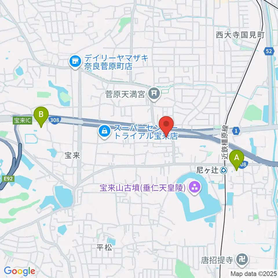Studio Sola周辺のホテル一覧地図