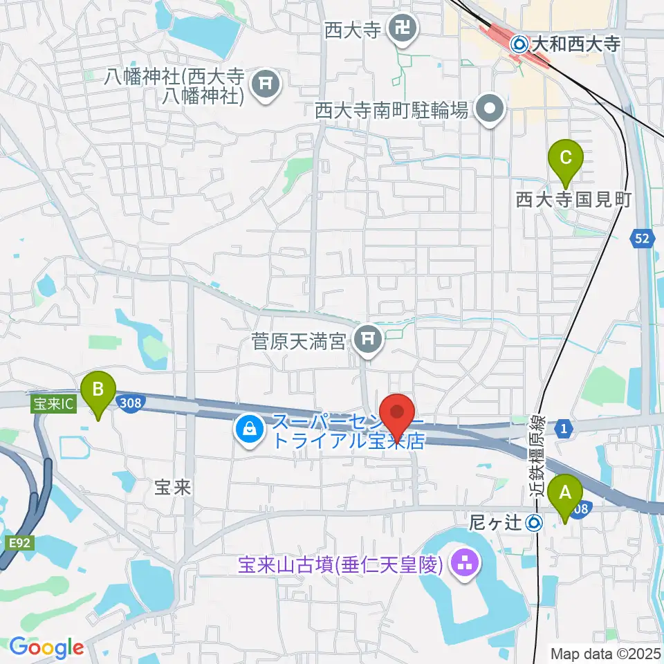 Studio Sola周辺のホテル一覧地図