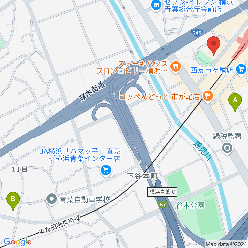 弦楽器カンタービレ周辺のホテル一覧地図