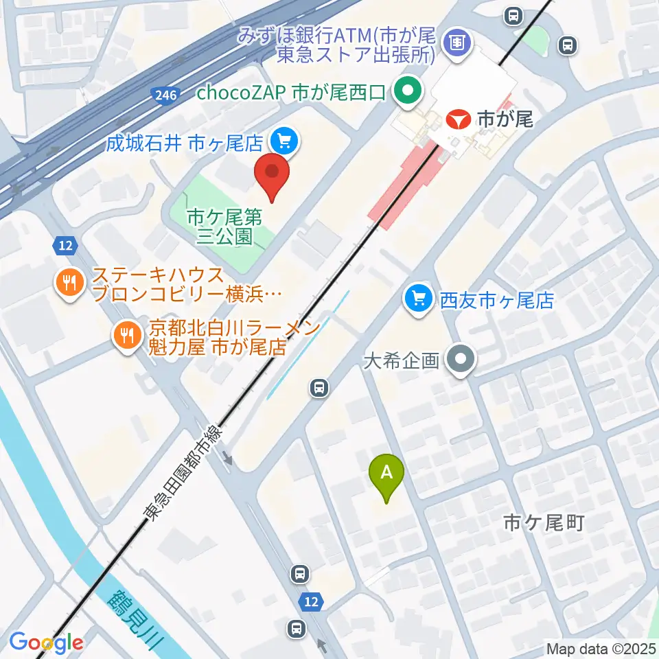 弦楽器カンタービレ周辺のホテル一覧地図