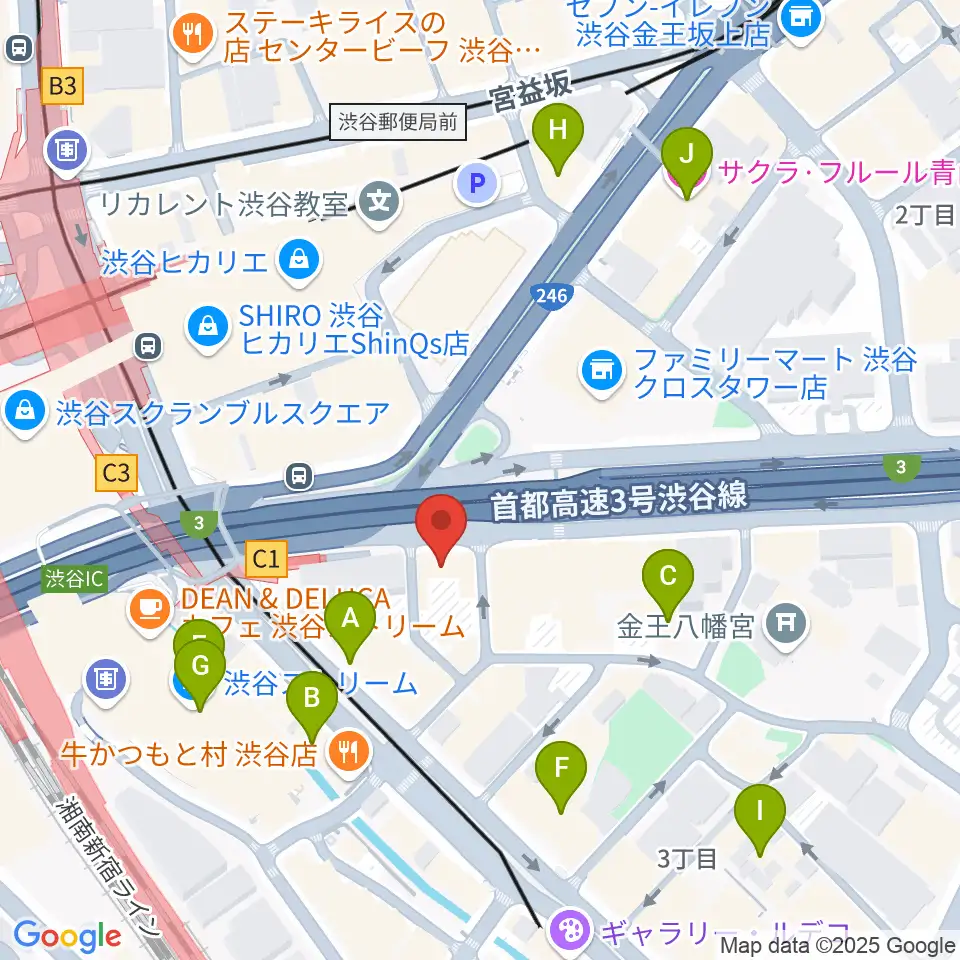 イケベ楽器店ウインドブロス周辺のホテル一覧地図