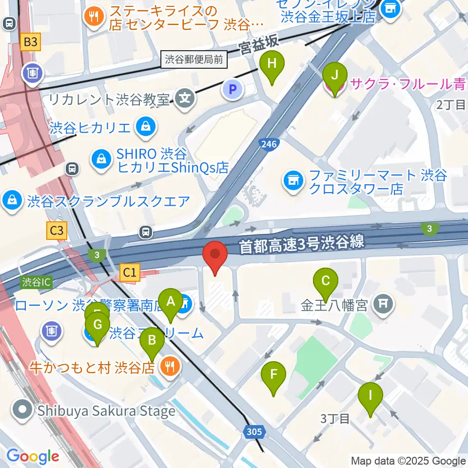 イケベ楽器店ウインドブロス周辺のホテル一覧地図