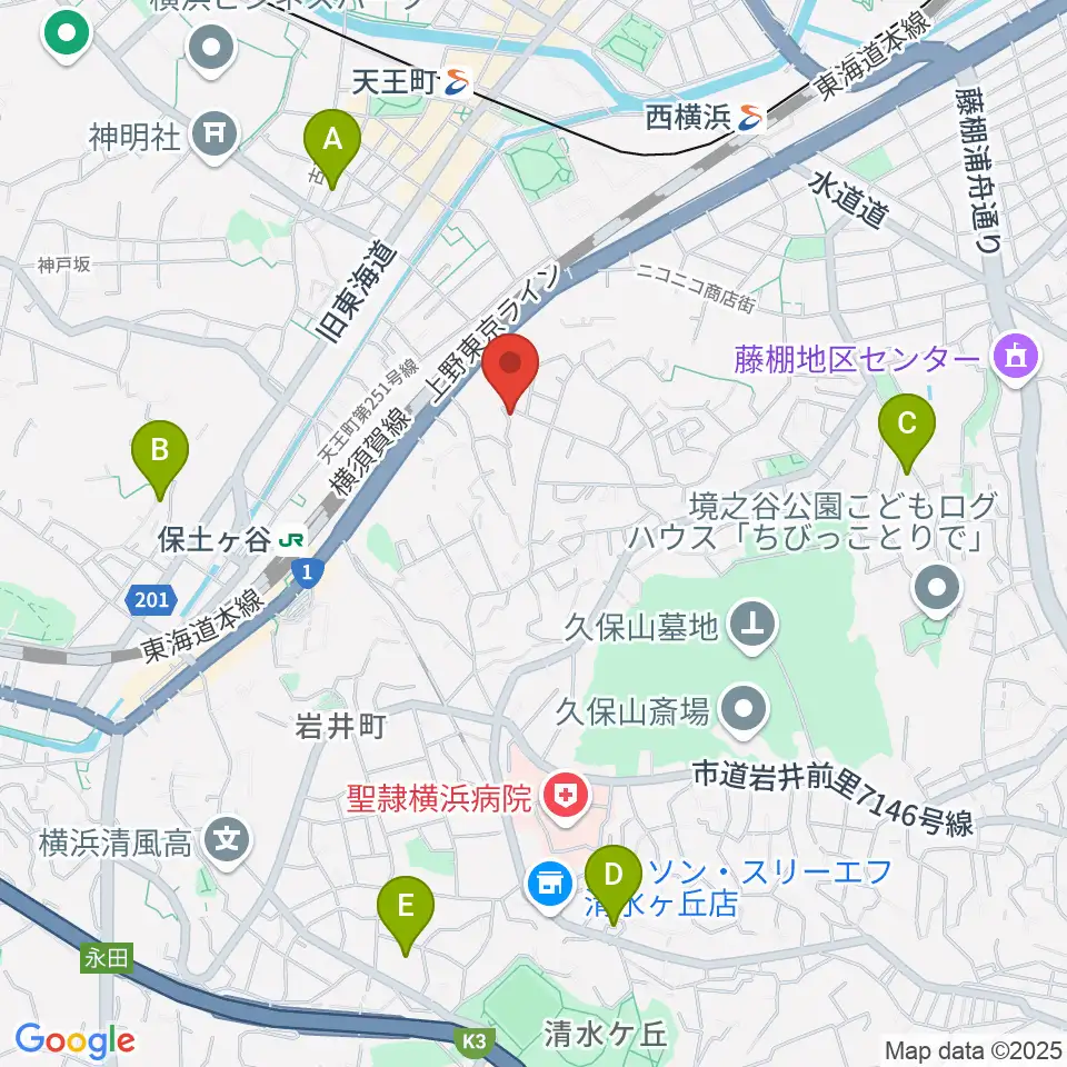 仁木三味線周辺のホテル一覧地図