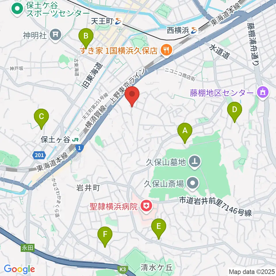 仁木三味線周辺のホテル一覧地図