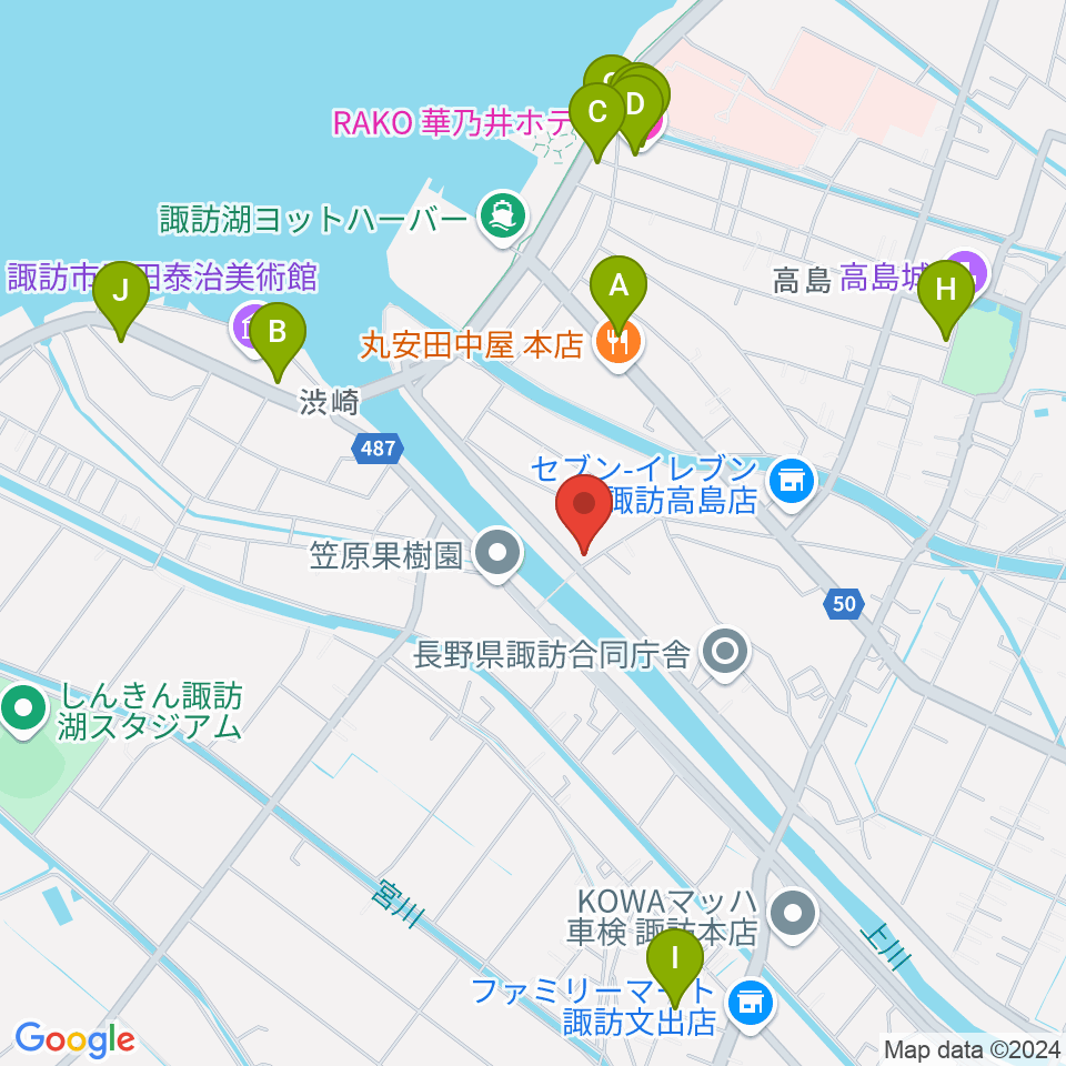 琴光堂 邦楽教室 周辺のホテル一覧地図