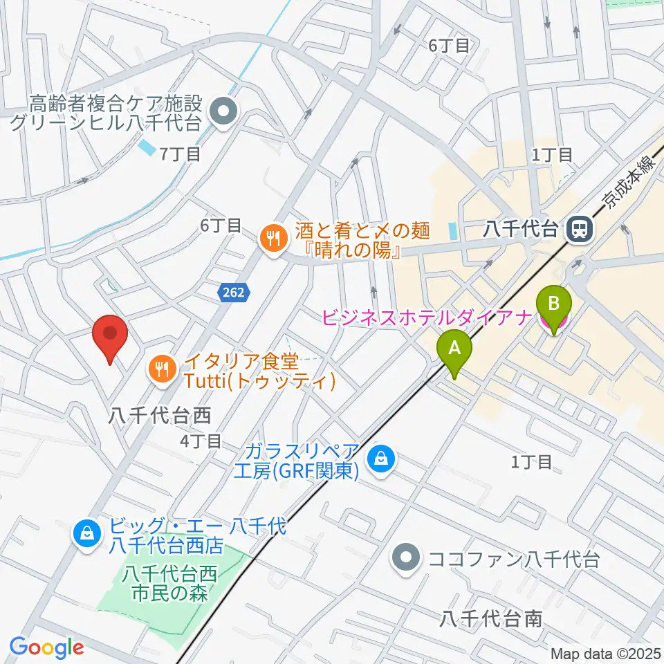 スズキ・メソード 印田クラス周辺のホテル一覧地図