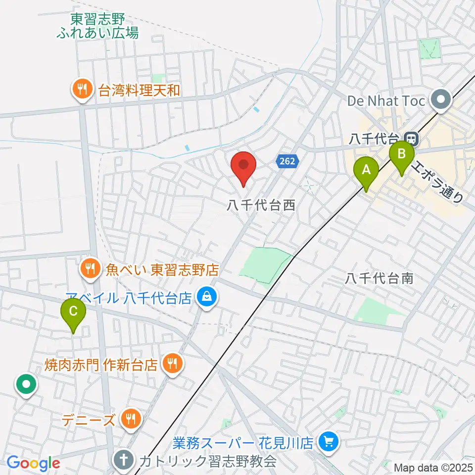 スズキ・メソード 印田クラス周辺のホテル一覧地図