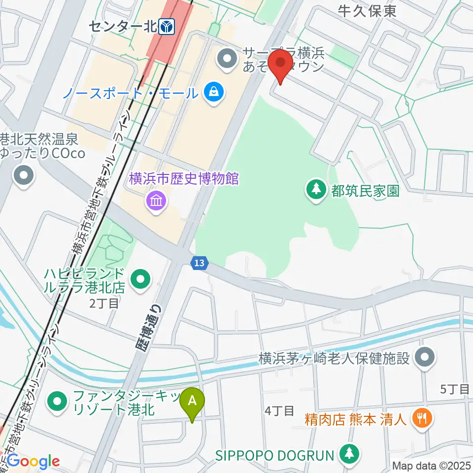 アサフ音楽院周辺のホテル一覧地図