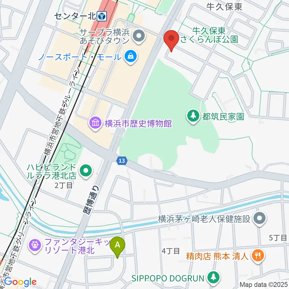 アサフ音楽院周辺のホテル一覧地図