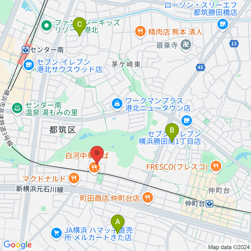 エルフラット本店ショールーム周辺のホテル一覧地図