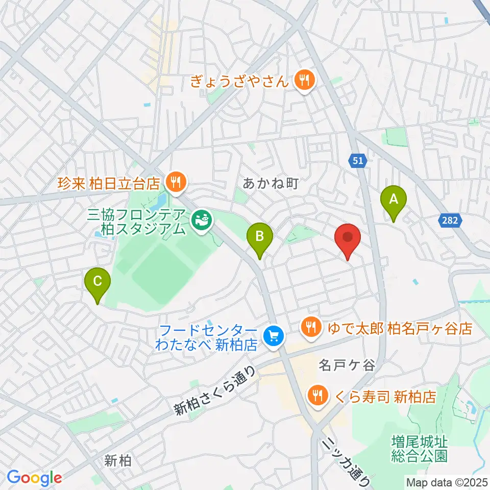 インターネットラジオ局ALFA周辺のホテル一覧地図