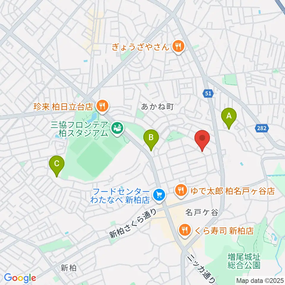 インターネットラジオ局ALFA周辺のホテル一覧地図