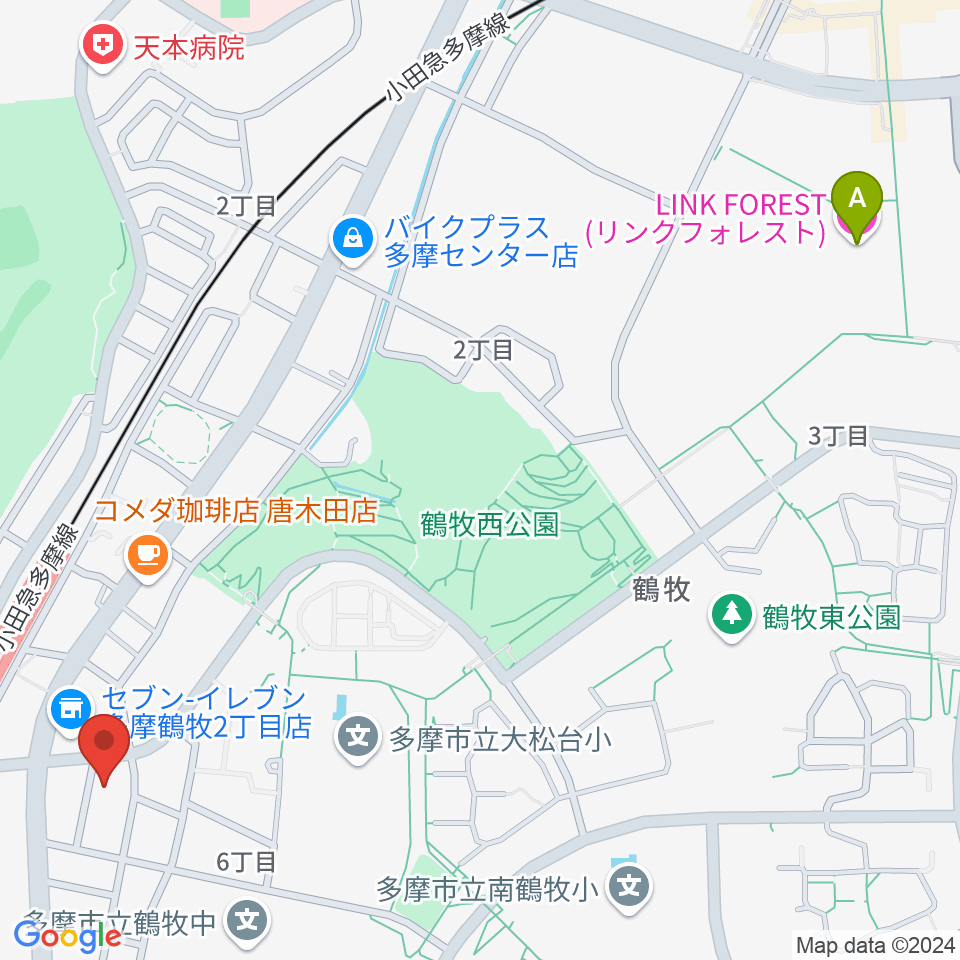 STUDIO MARK周辺のホテル一覧地図