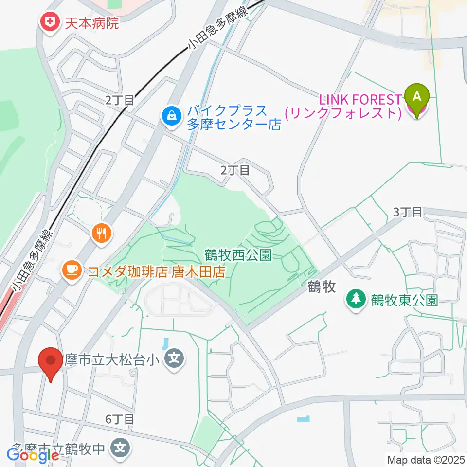 STUDIO MARK周辺のホテル一覧地図