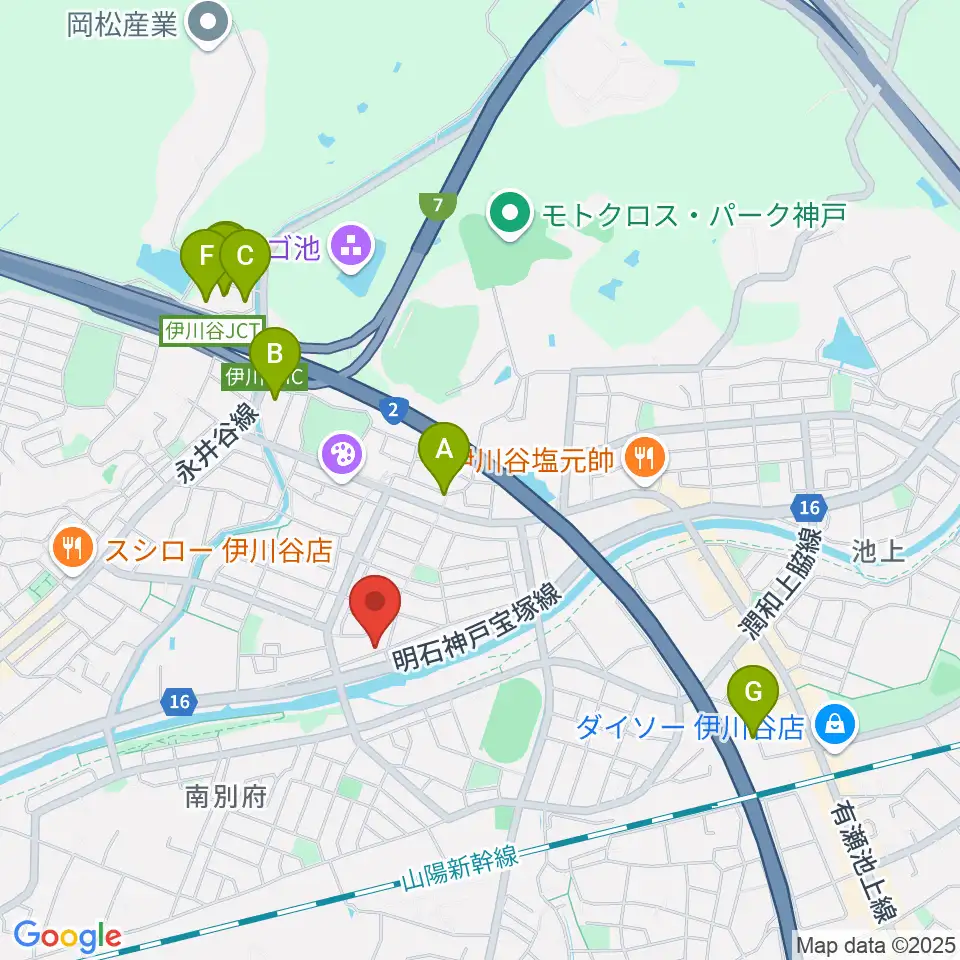 音楽広場Sound-Scape周辺のホテル一覧地図