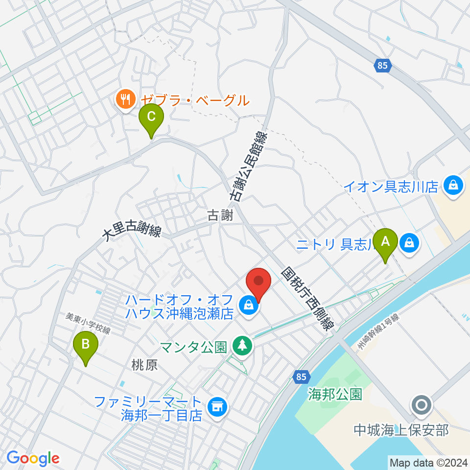 イガルーサウンドスタジオ周辺のホテル一覧地図