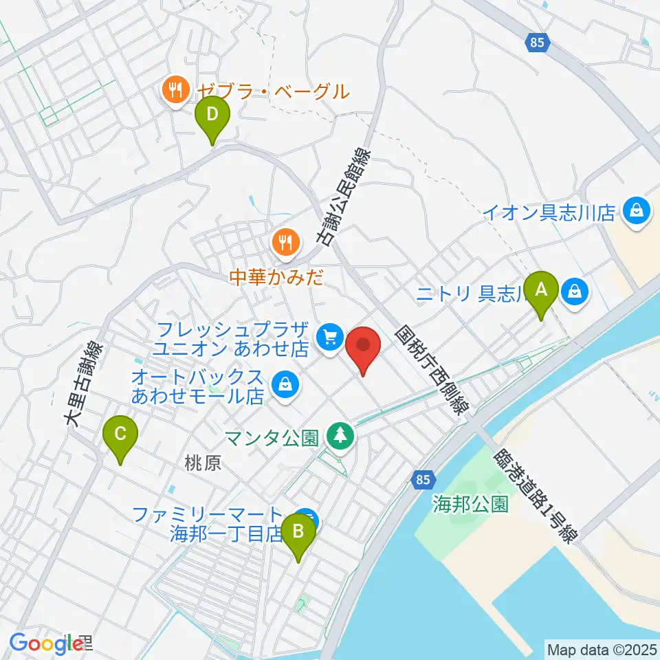 イガルーサウンドスタジオ周辺のホテル一覧地図