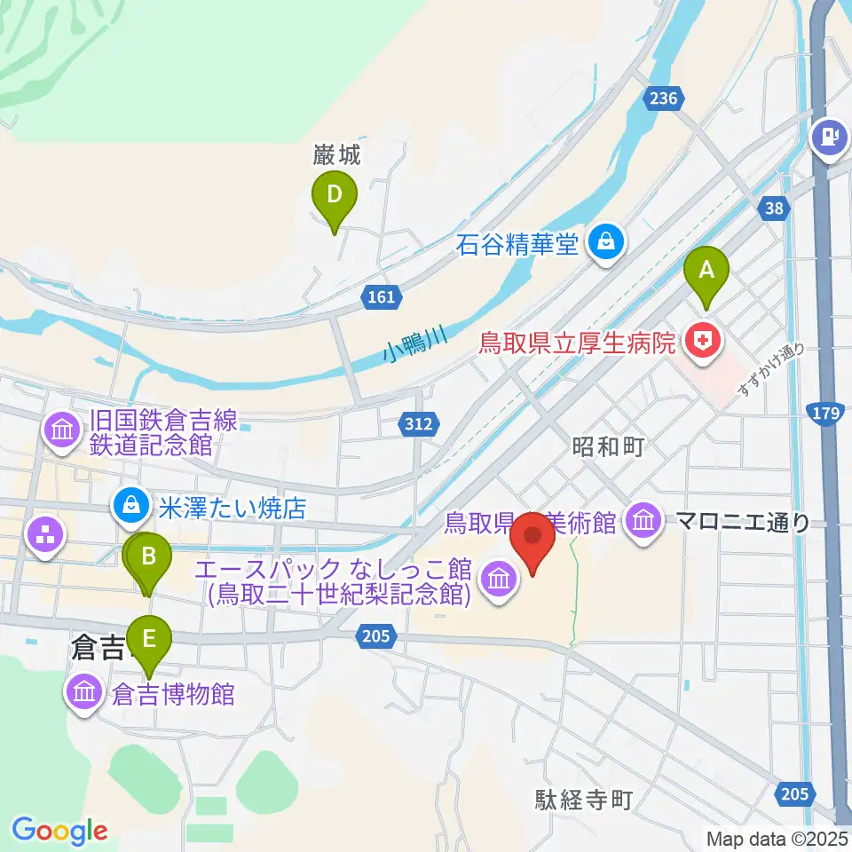 エースパック未来中心周辺のホテル一覧地図