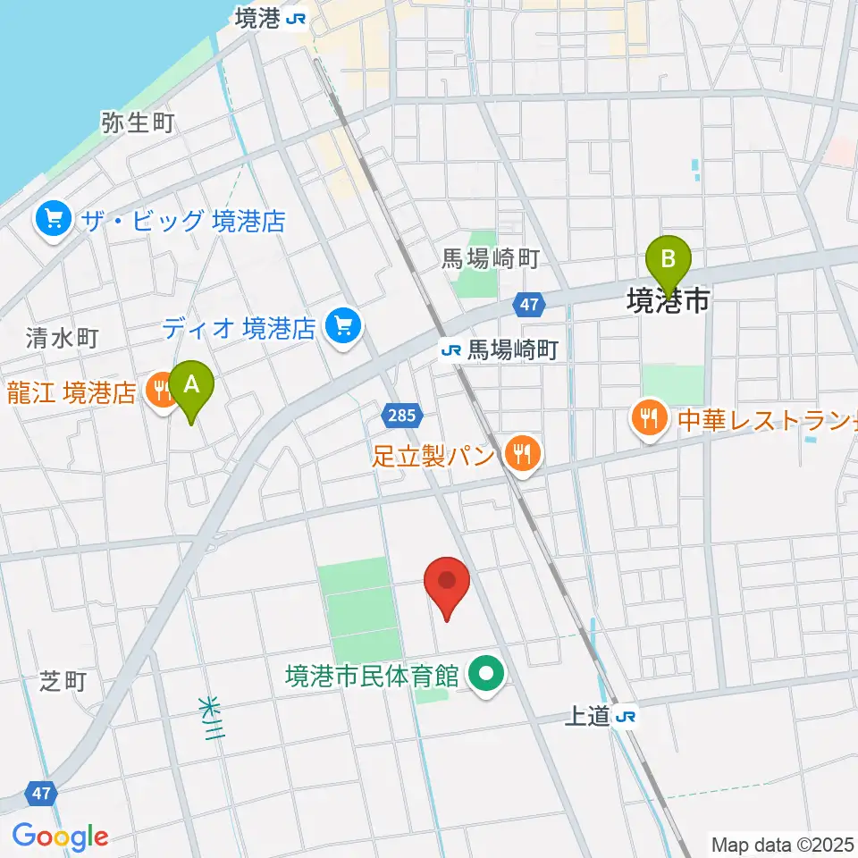 境港市文化ホール周辺のホテル一覧地図