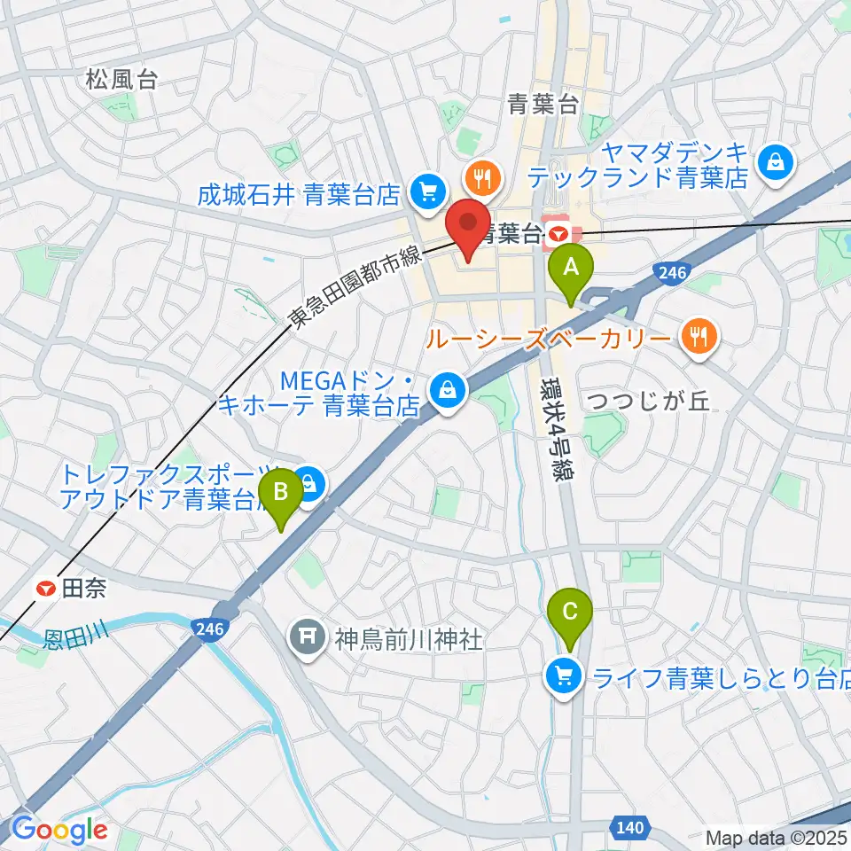 弦楽器サラサーテ周辺のホテル一覧地図
