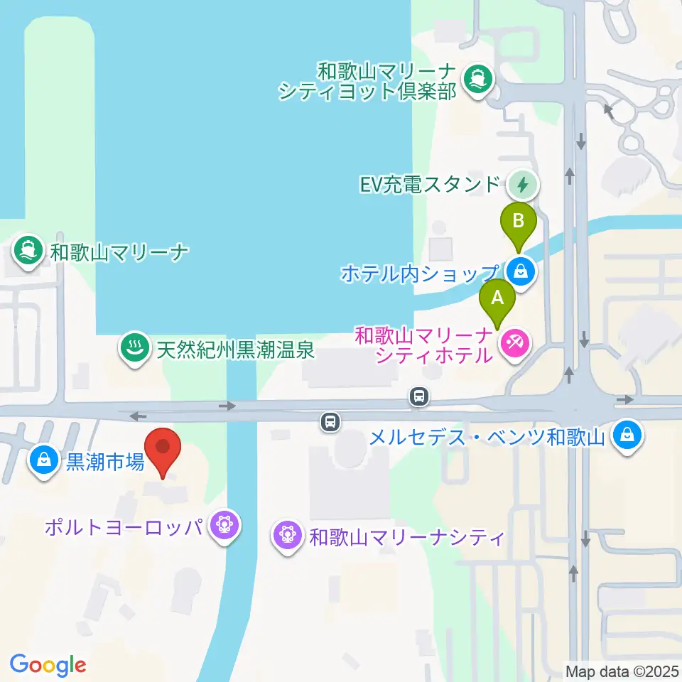 アドベンチャーホール周辺のホテル一覧地図
