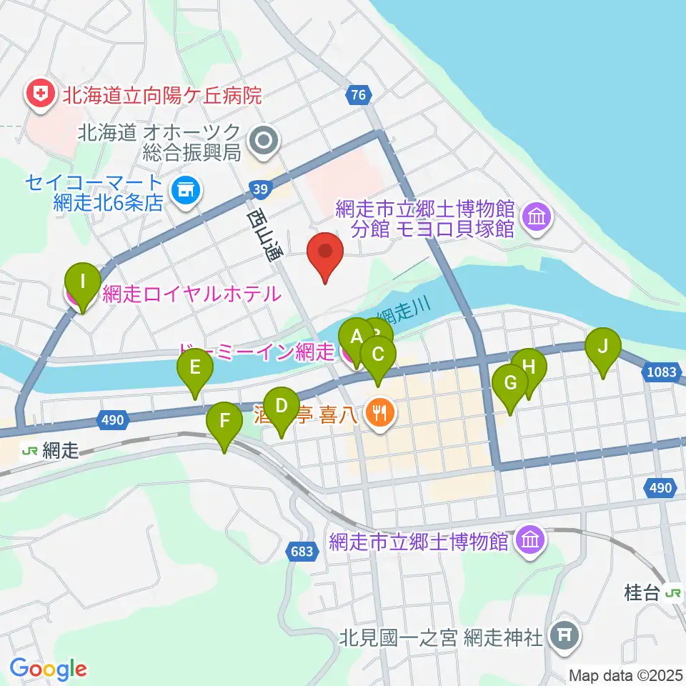 エコーセンター2000周辺のホテル一覧地図