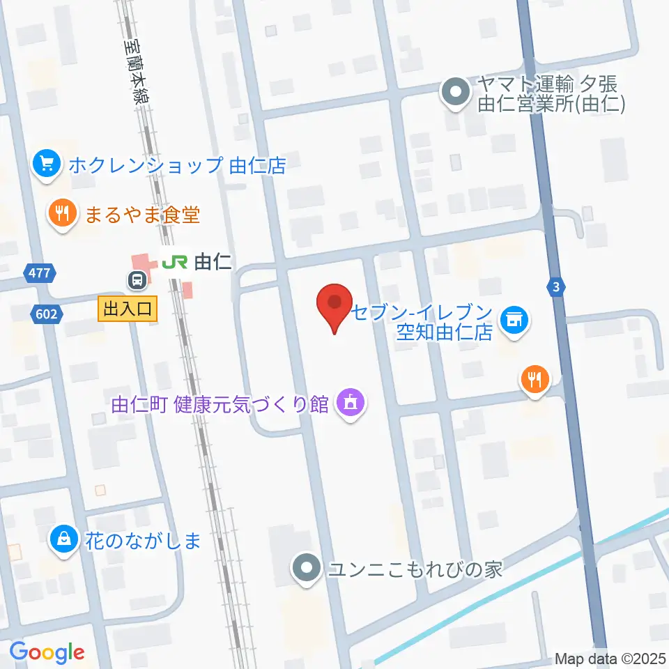 由仁町文化交流館 ふれーる周辺のホテル一覧地図
