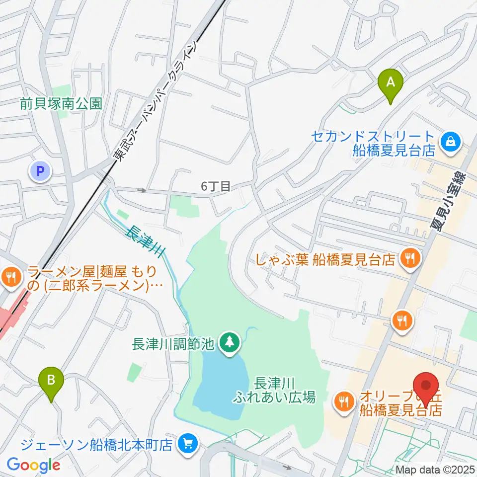 堀之内ピアノ調律事務所周辺のホテル一覧地図