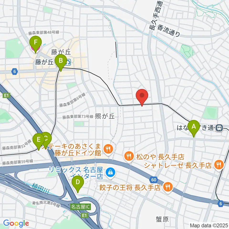 ウィークエンドスタジオ周辺のホテル一覧地図