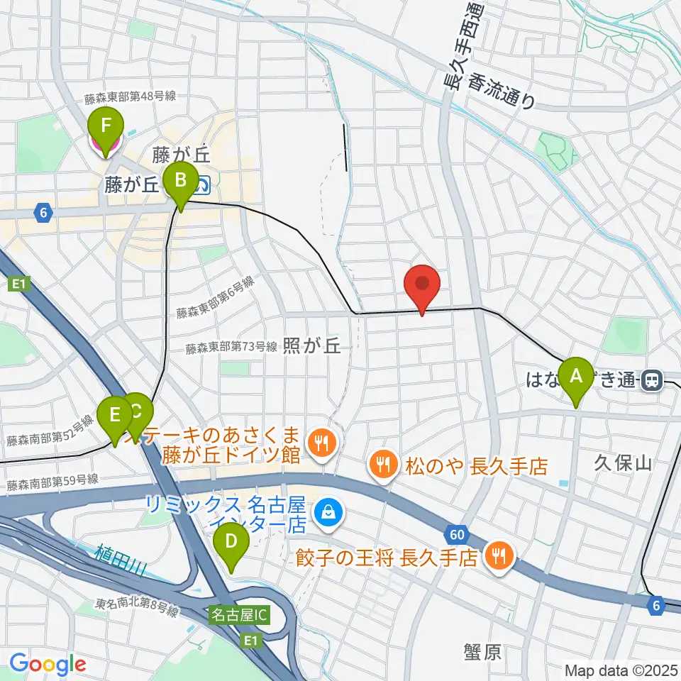 ウィークエンドスタジオ周辺のホテル一覧地図