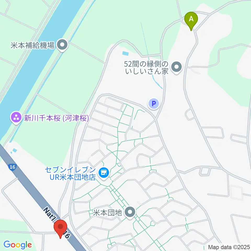 島村楽器ピアノショールーム八千代店周辺のホテル一覧地図