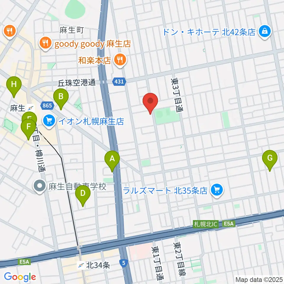 スタジオタイラー周辺のホテル一覧地図