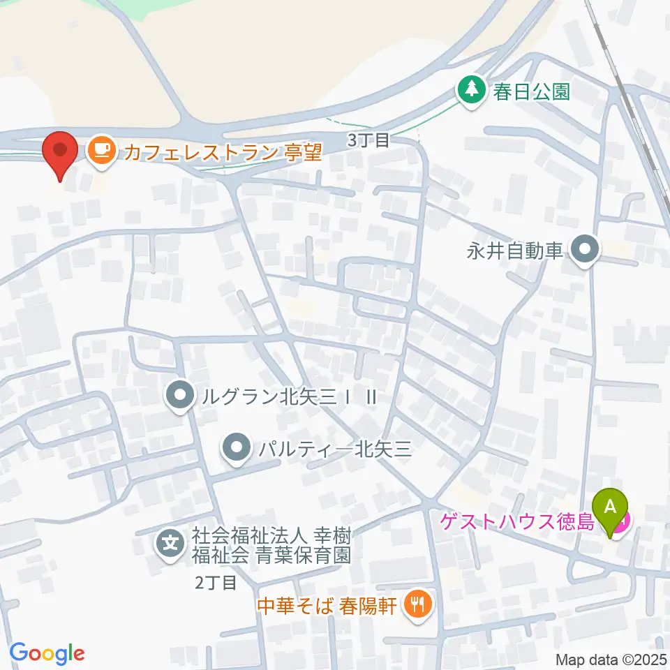 徳島J-POPS STUDIO周辺のホテル一覧地図