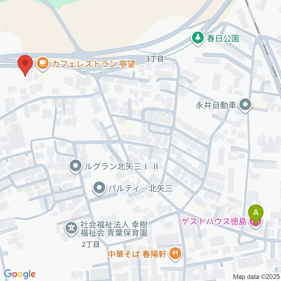 徳島J-POPS STUDIO周辺のホテル一覧地図
