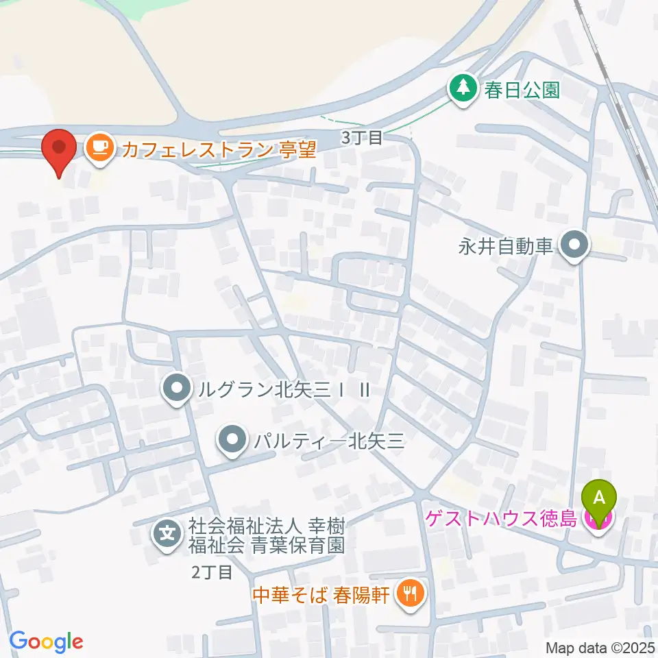 徳島J-POPS STUDIO周辺のホテル一覧地図